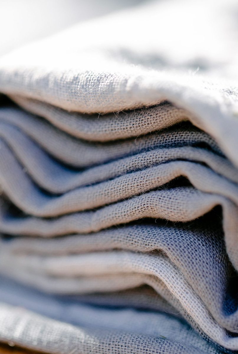 Flax Tea Towels, Oat Pair